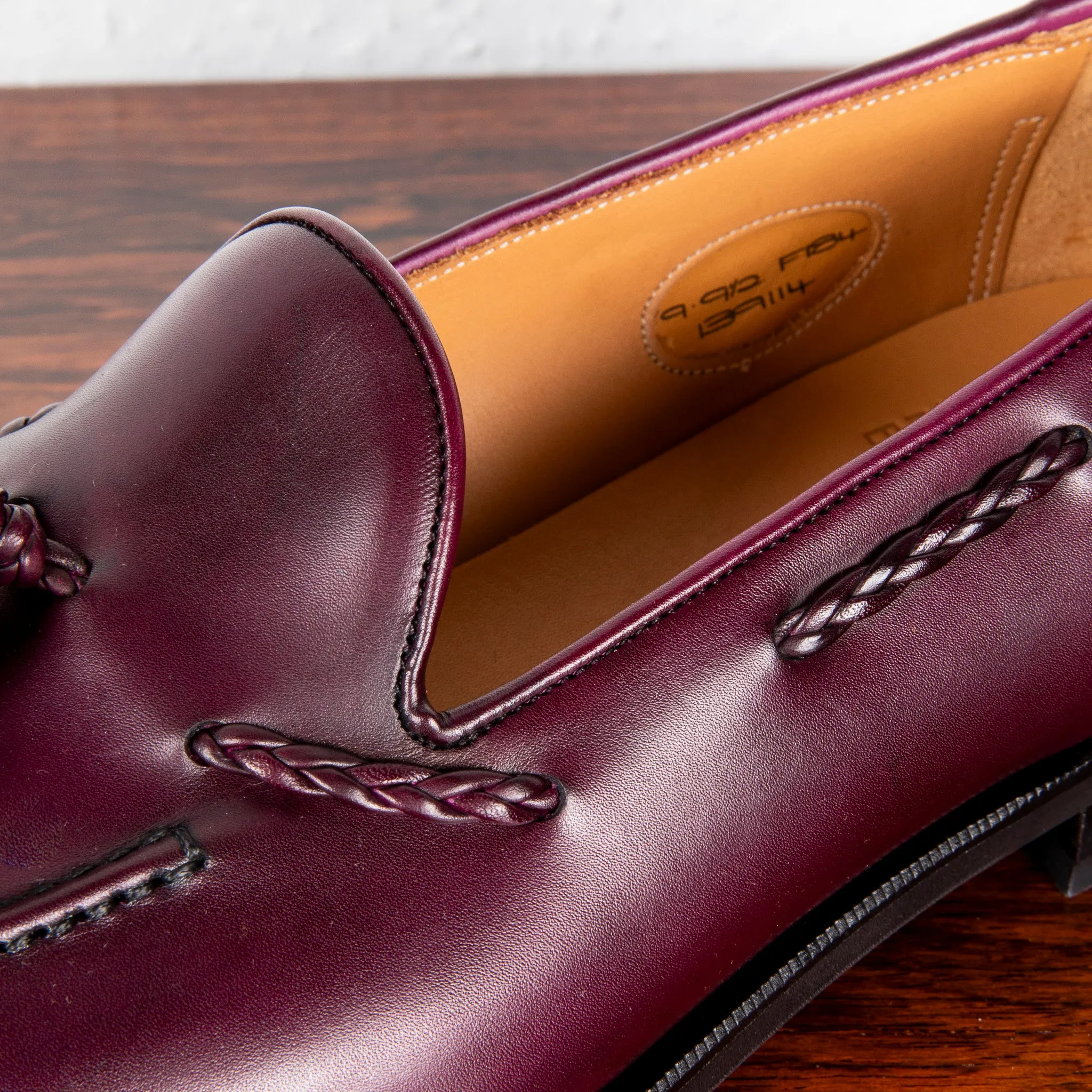 Edward Green Belgravia in Nightshade Antique on R1 sole