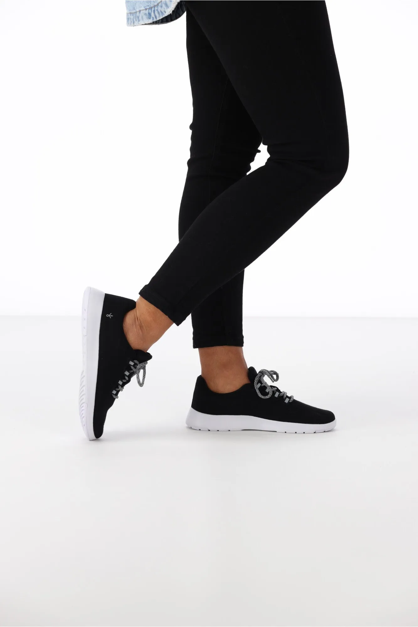 EMU Merino Wool Sneaker Barkly Black