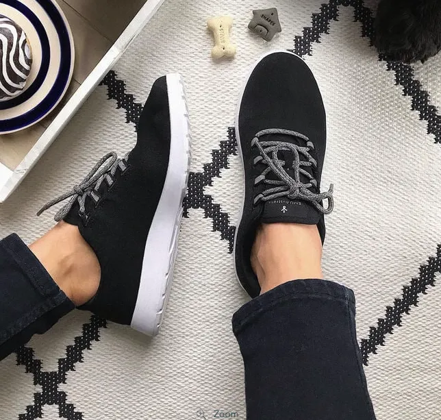 EMU Merino Wool Sneaker Barkly Black