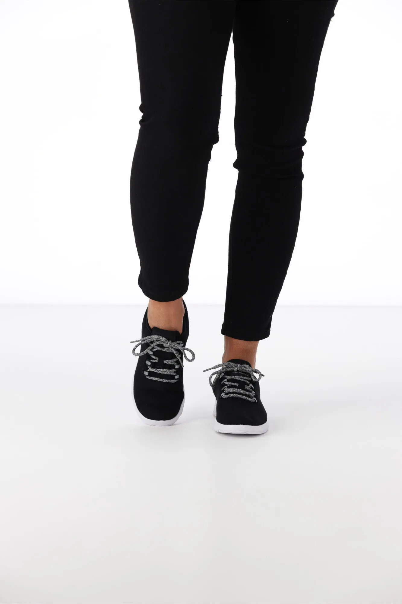 EMU Merino Wool Sneaker Barkly Black