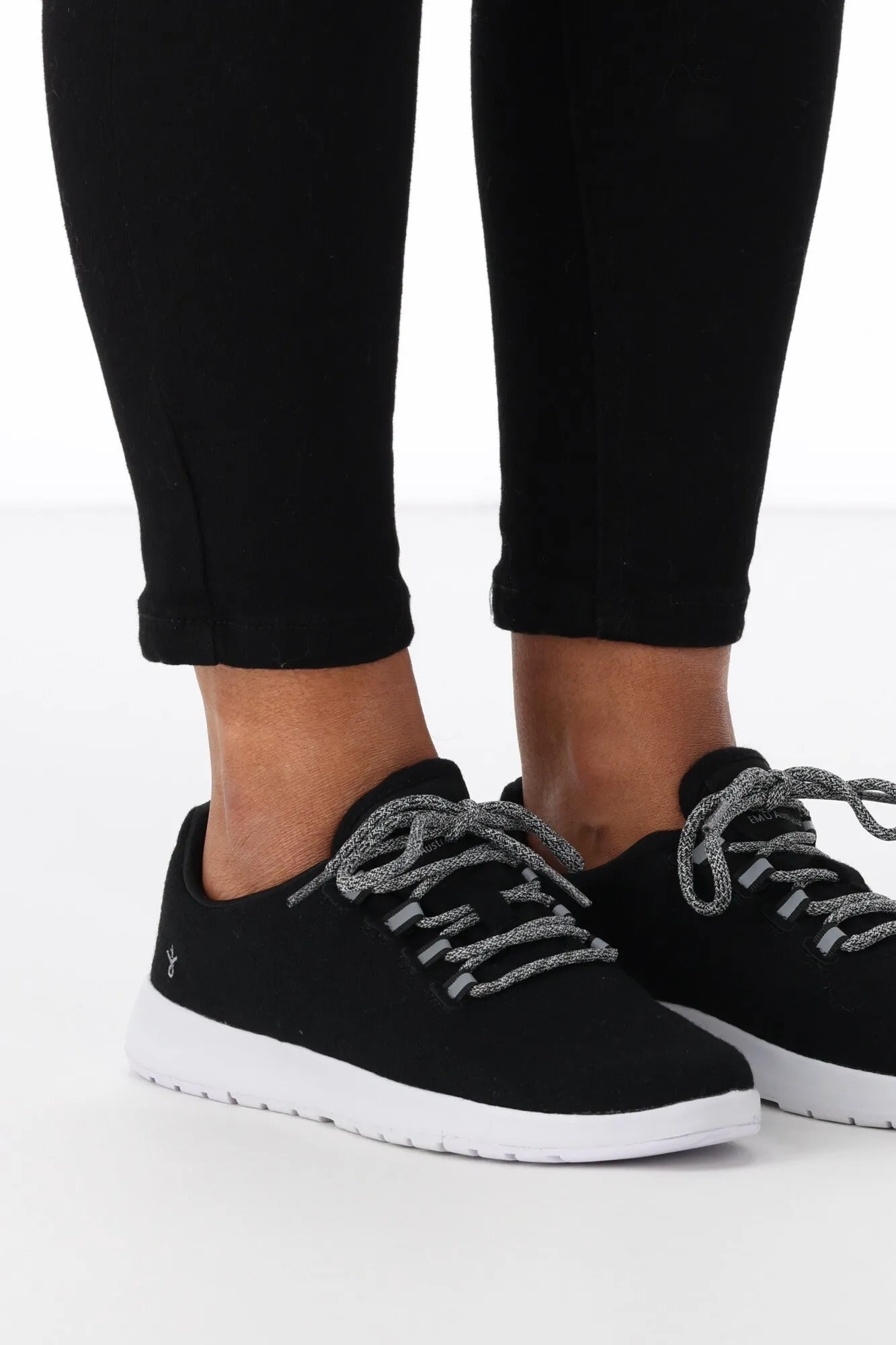 EMU Merino Wool Sneaker Barkly Black