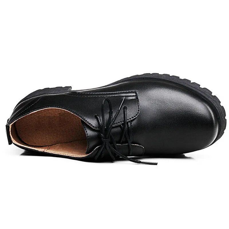 England Style Women's Platform Fashion Oxfords