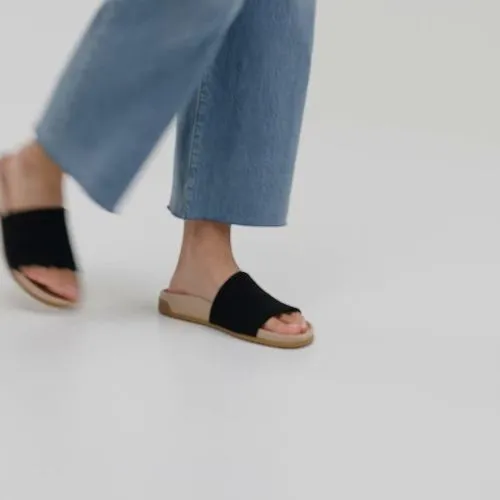 Evie Knit Slide Sandal