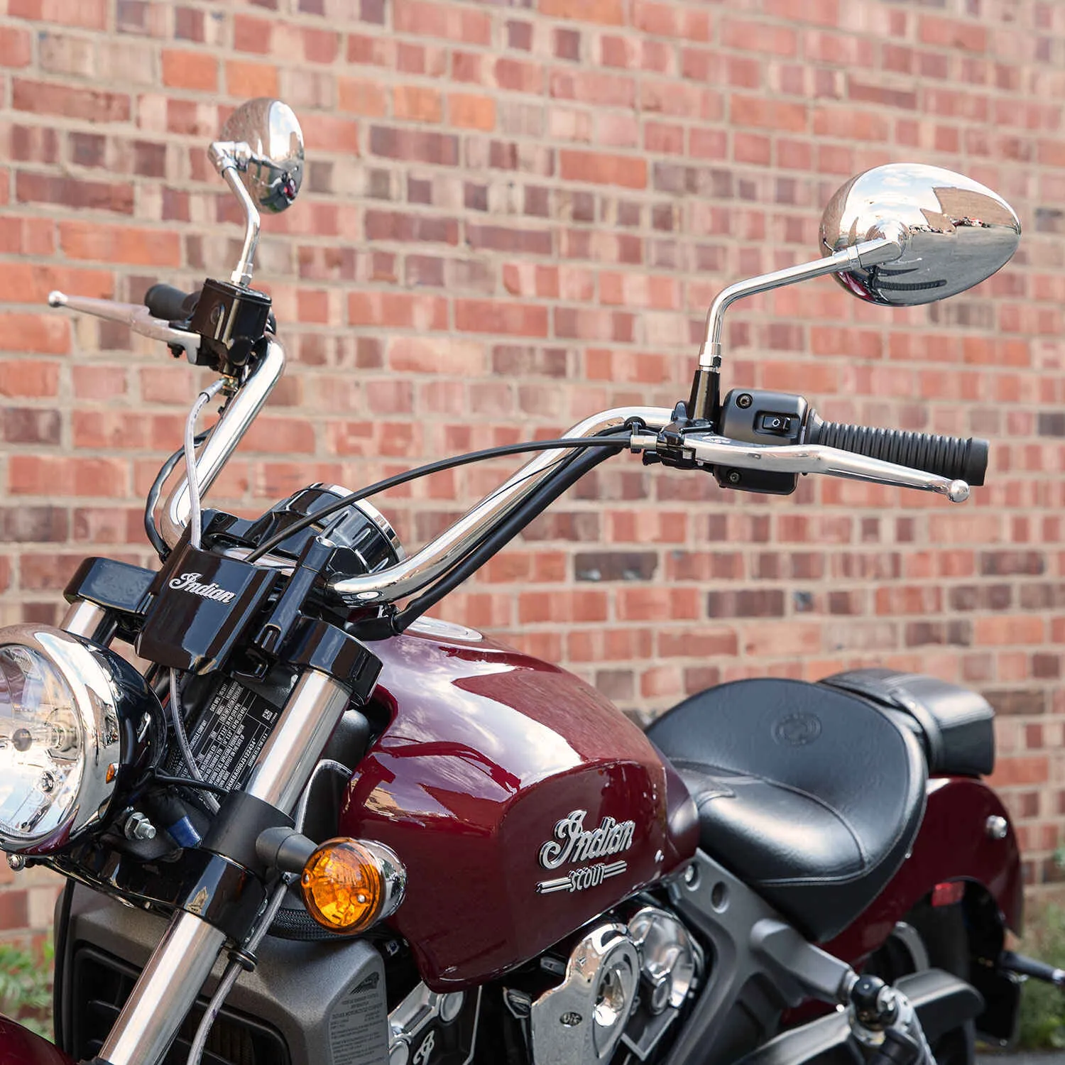 Extended Reach Handlebar -Polished Stainless