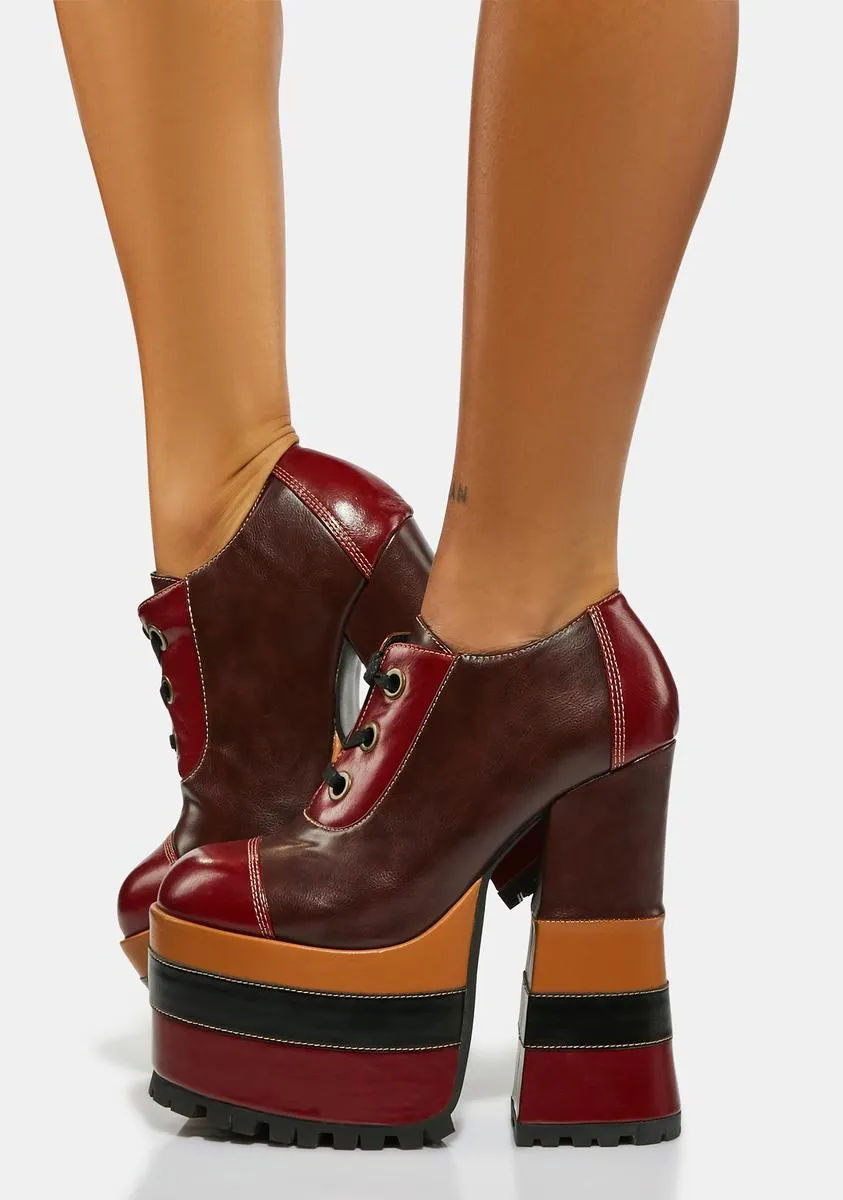 Funky Sole Platform Oxfords