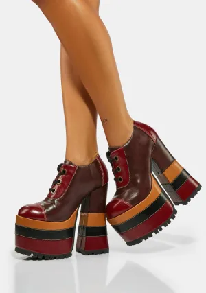 Funky Sole Platform Oxfords