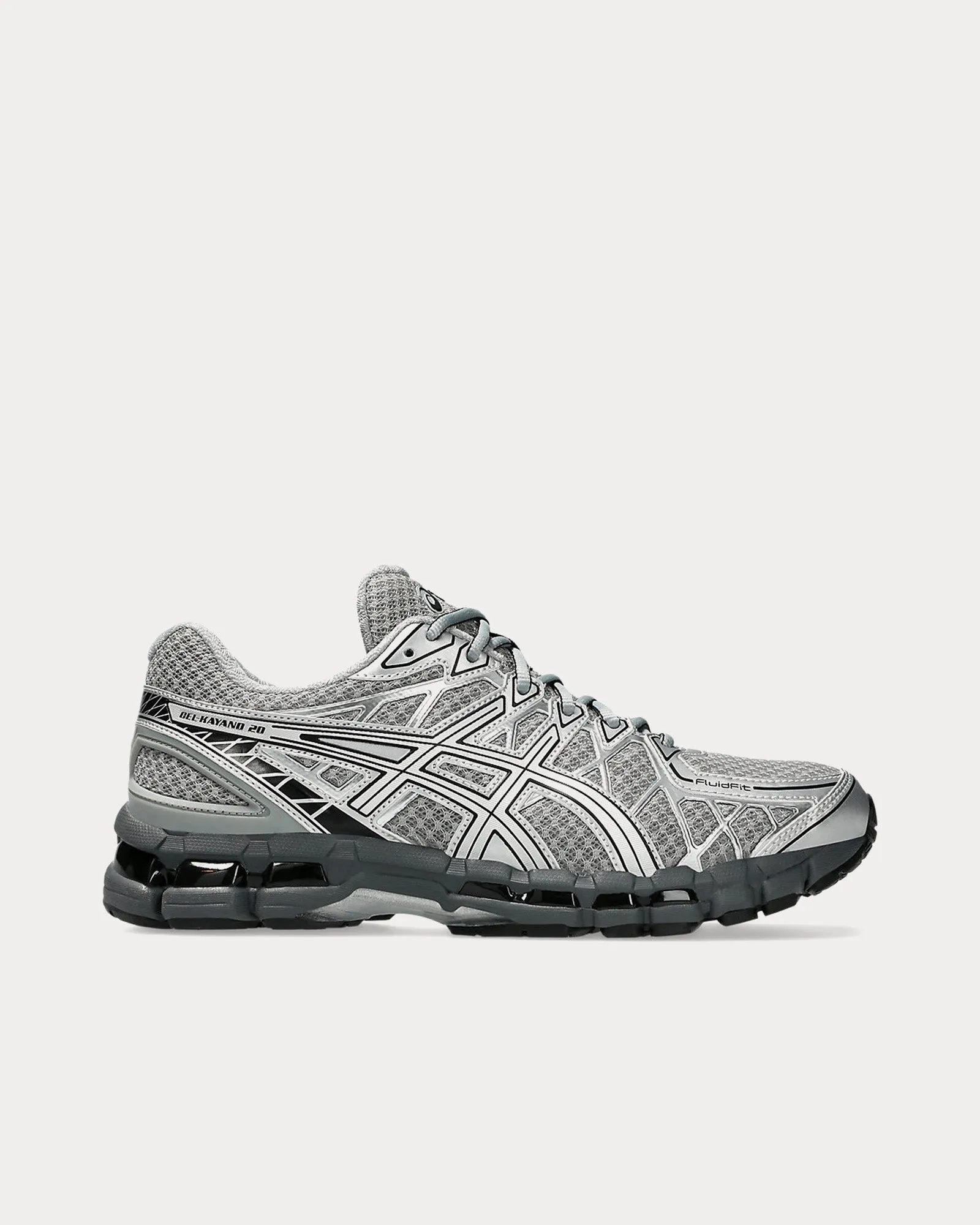 Gel-Kayano 20 Gravel / Pure Silver Low Top Sneakers