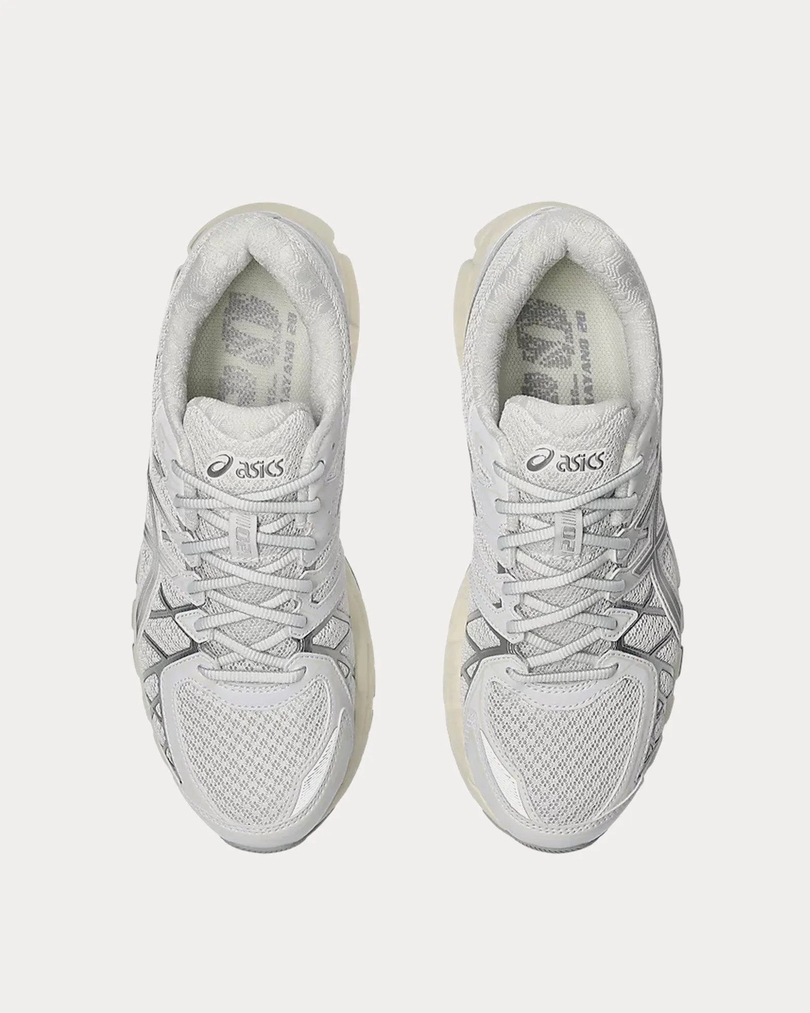 Gel-Kayano 20 White / Pure Silver Low Top Sneakers