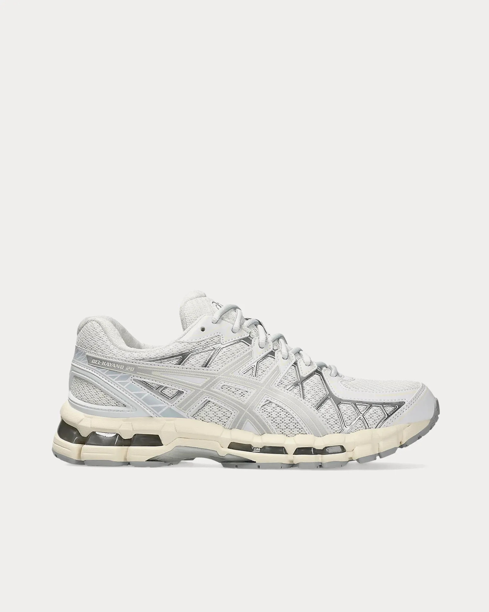 Gel-Kayano 20 White / Pure Silver Low Top Sneakers