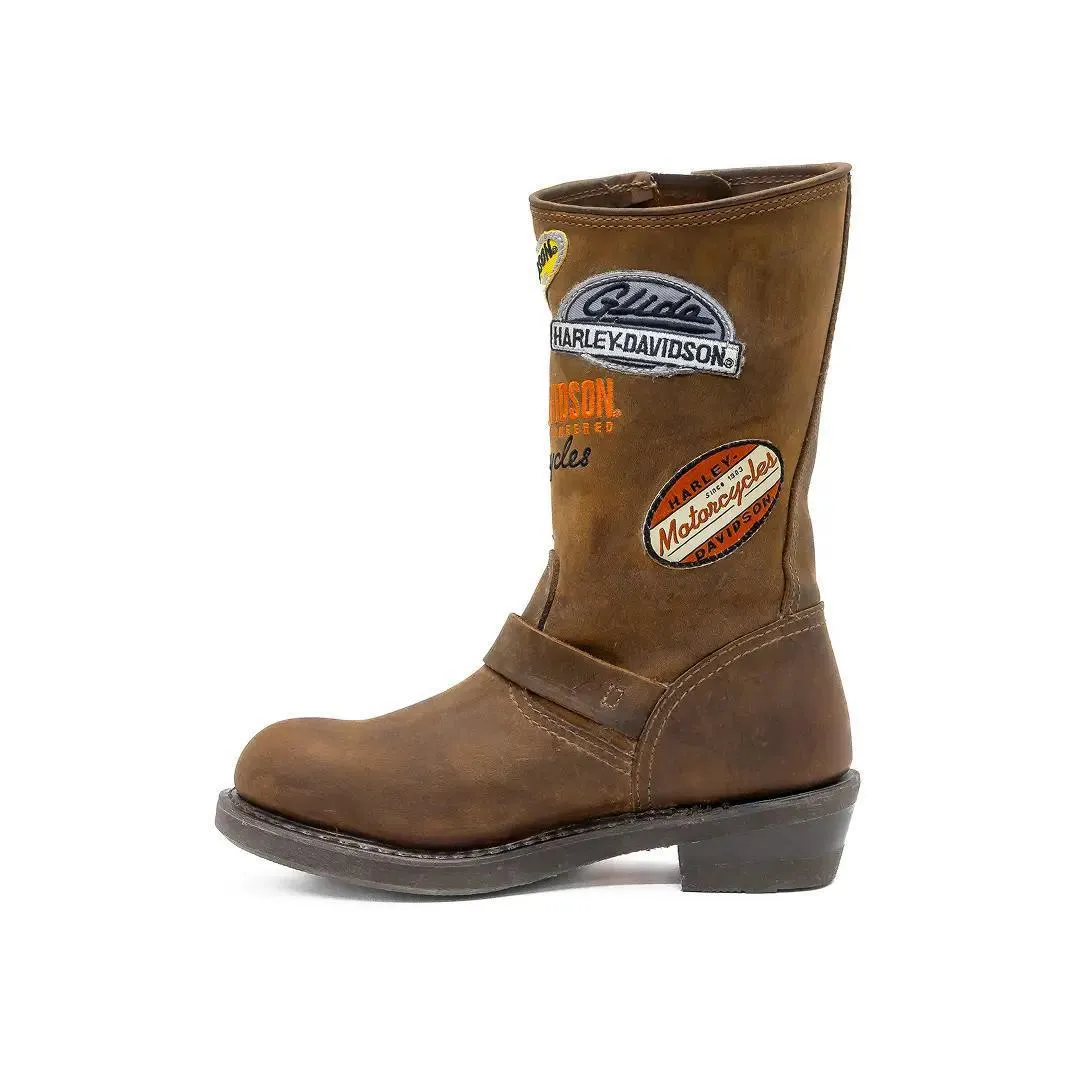 Harley Davidson Women’s Brooklyn Patch Brown - Clearance