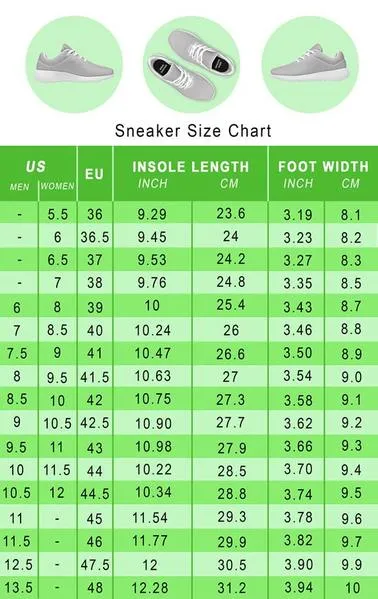 Irish Setter Flower Sneakers