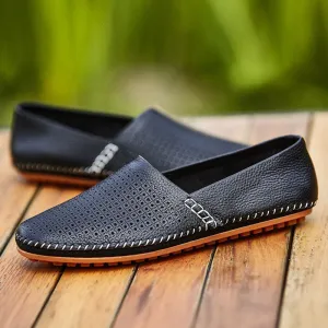 Jonathan Gray Leather Loafers