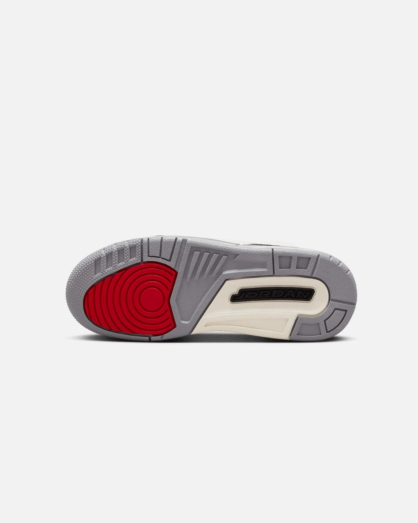 Jordan Kids' Air Jordan 3 Retro (GS) "Cement Grey" Summit White/Fire Red Cement