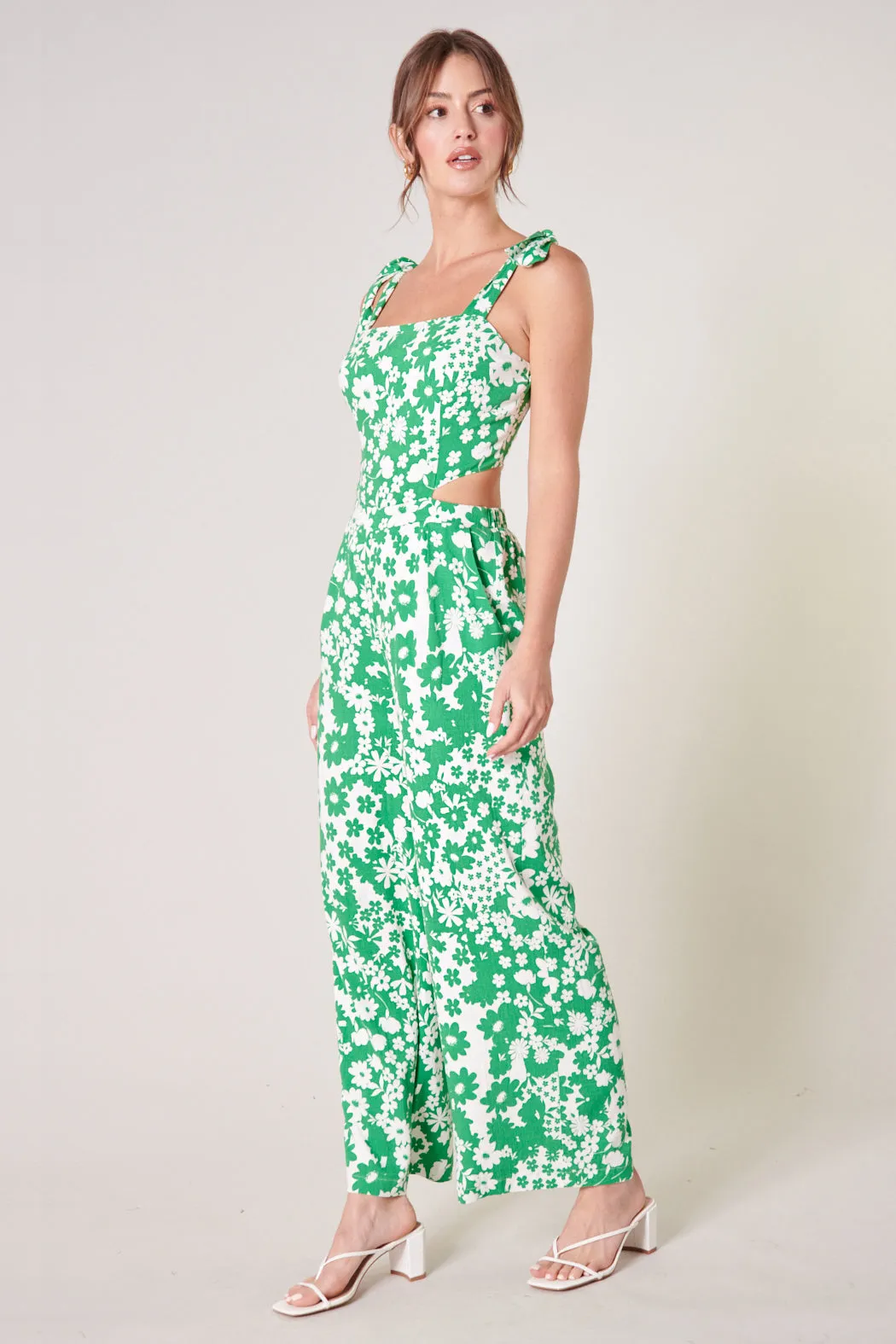 Kennedy Floral Harley Cutout Jumpsuit