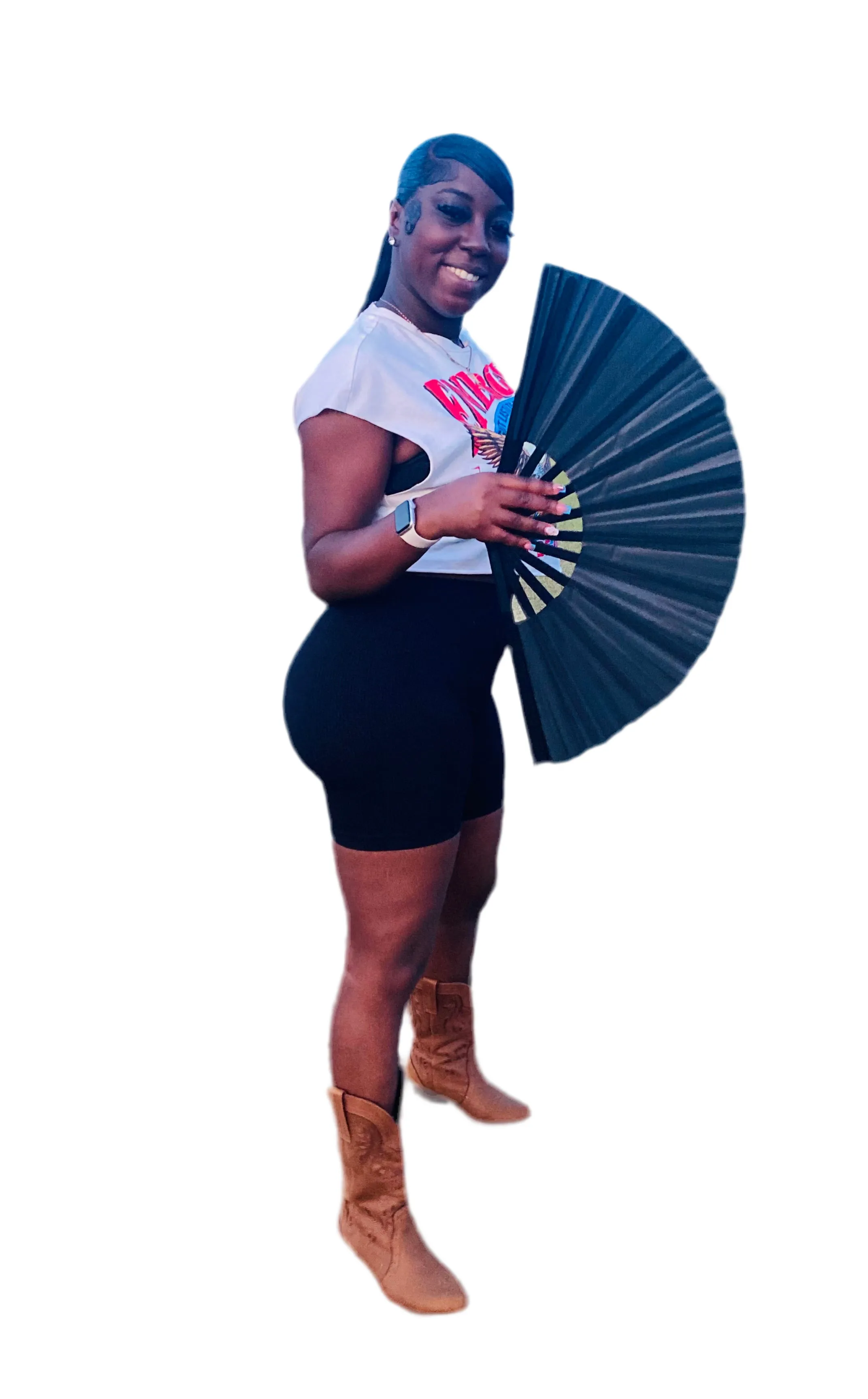 Large Line Dancing Fan