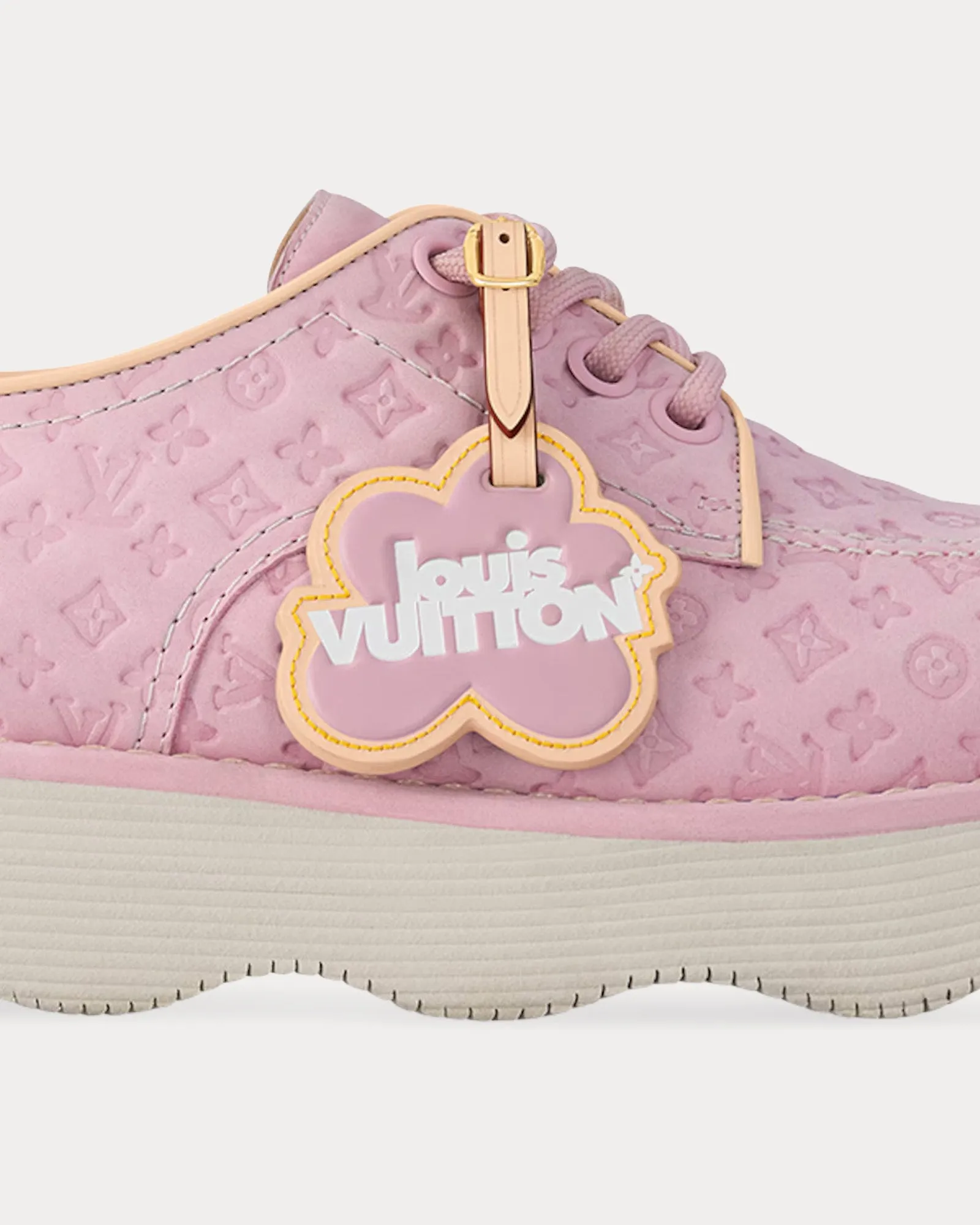 LV Derbies Pink Shoes