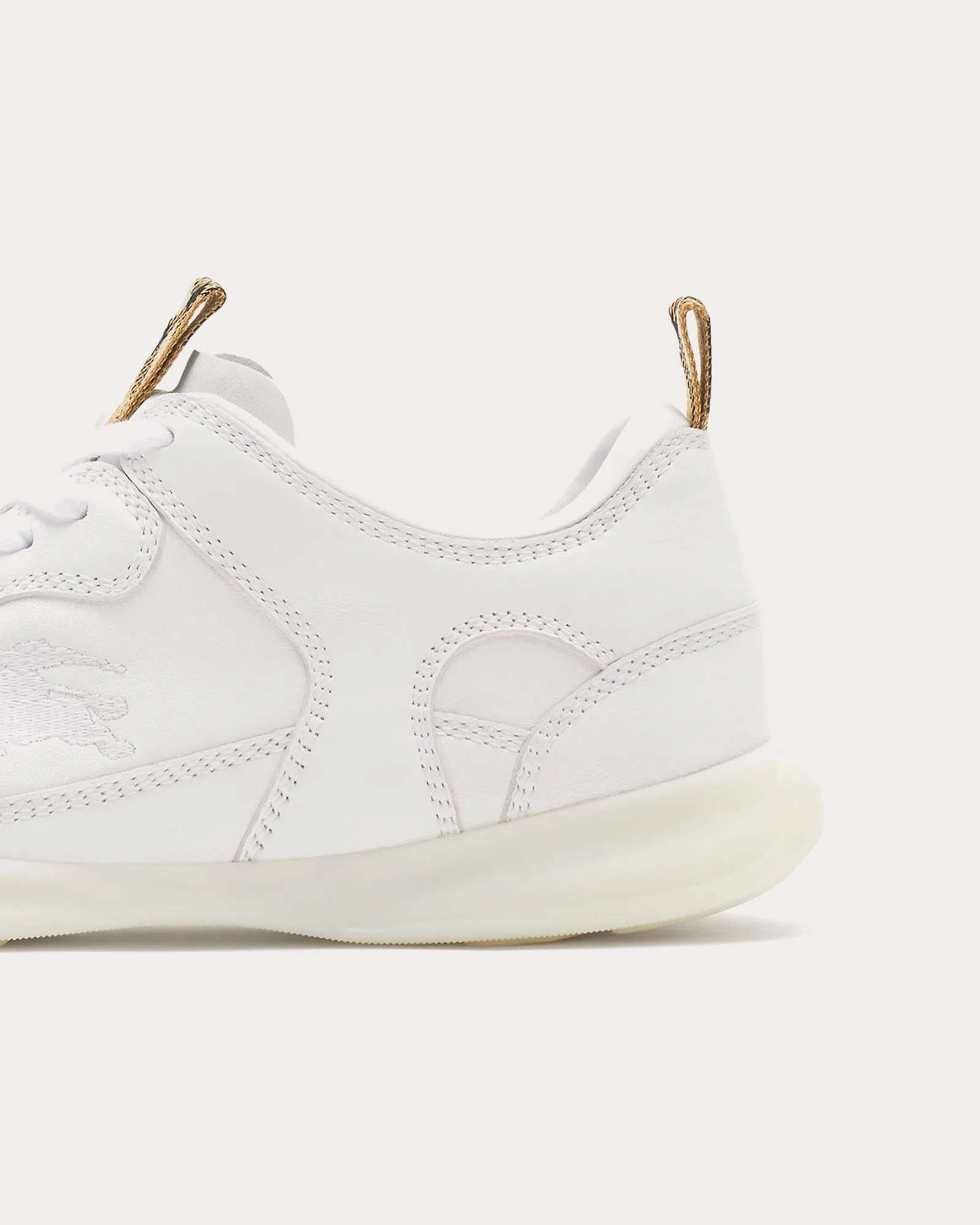 Matrix Leather Optic White Low Top Sneakers