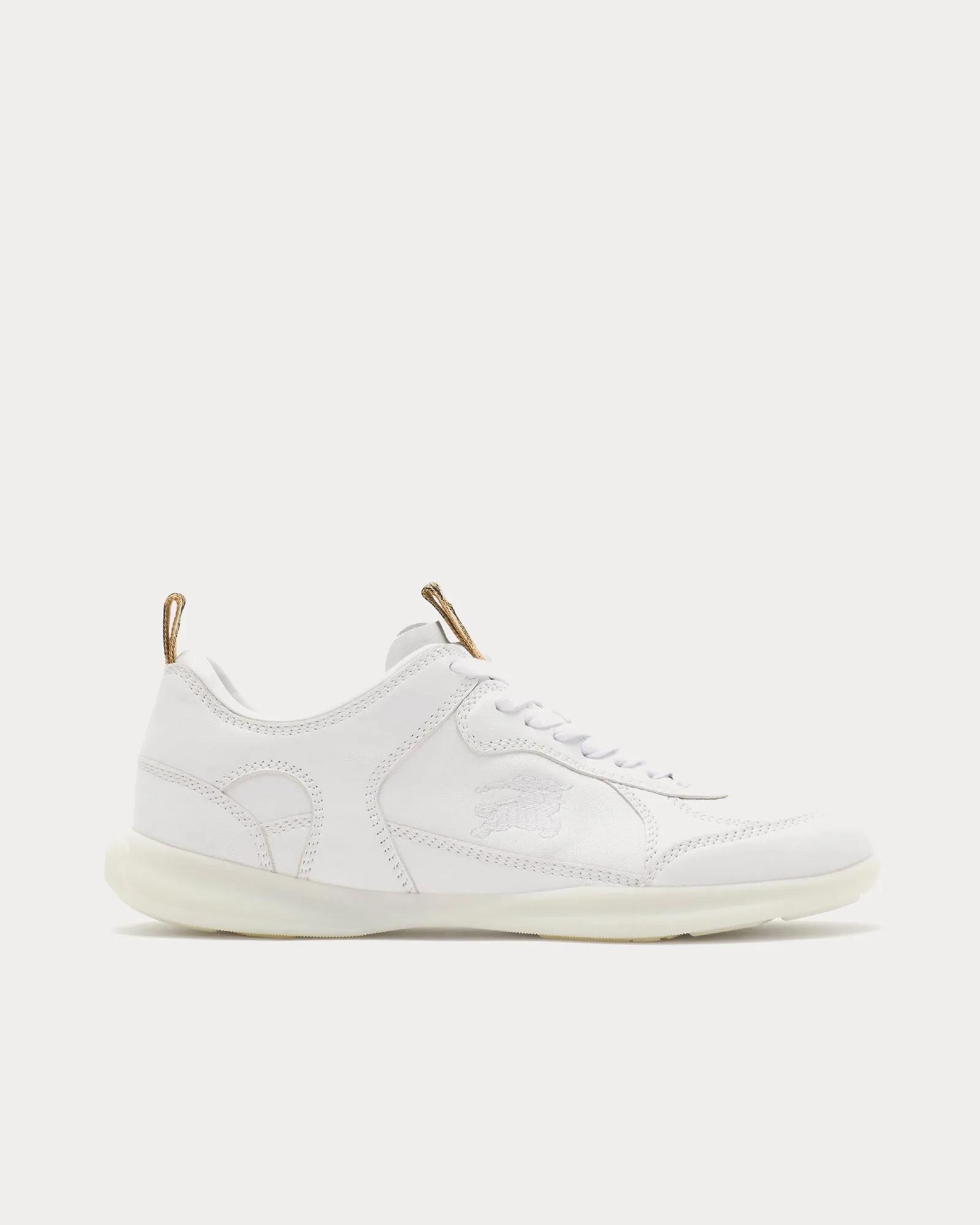 Matrix Leather Optic White Low Top Sneakers