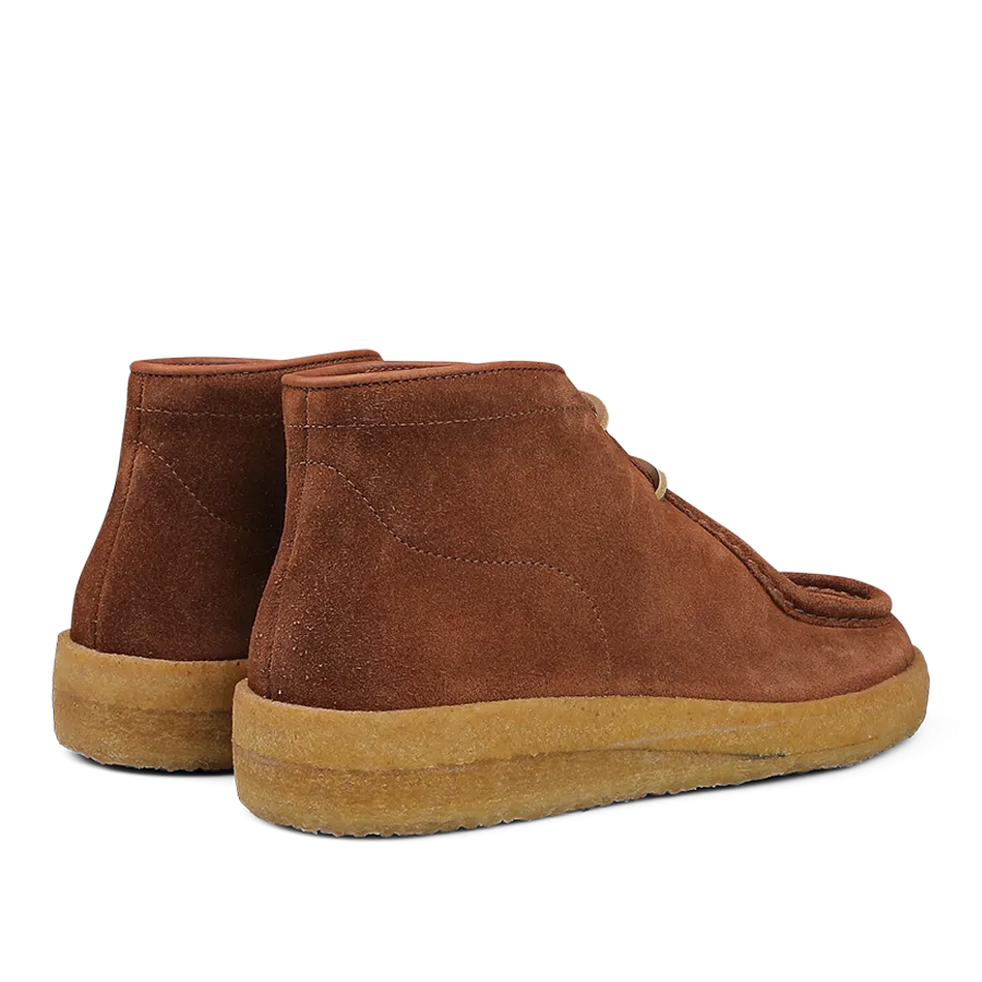 Mattone Brown Suede Rampiflex Boots