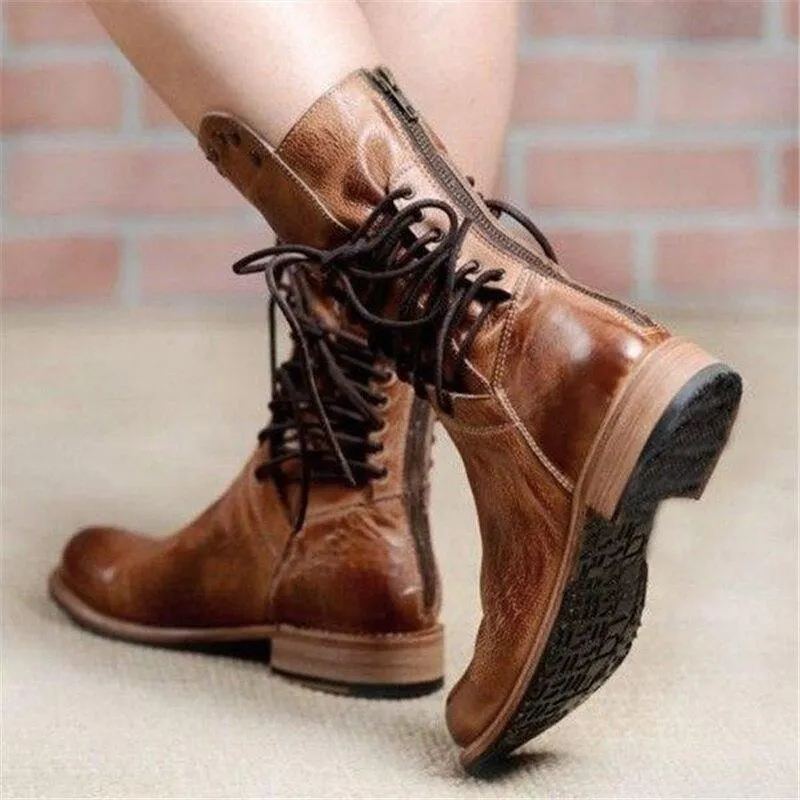 Maura™ | Lace-Up Boots