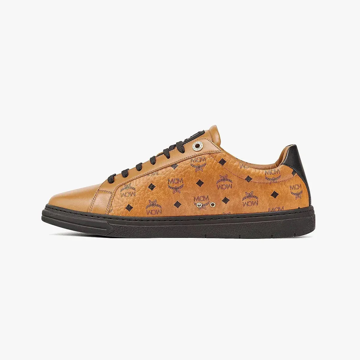 MCM Mens Color Block Terrain Lo Sneakers in Visetos