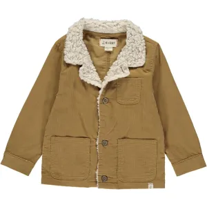 Me & Henry Gold Corduroy Shirt Jacket