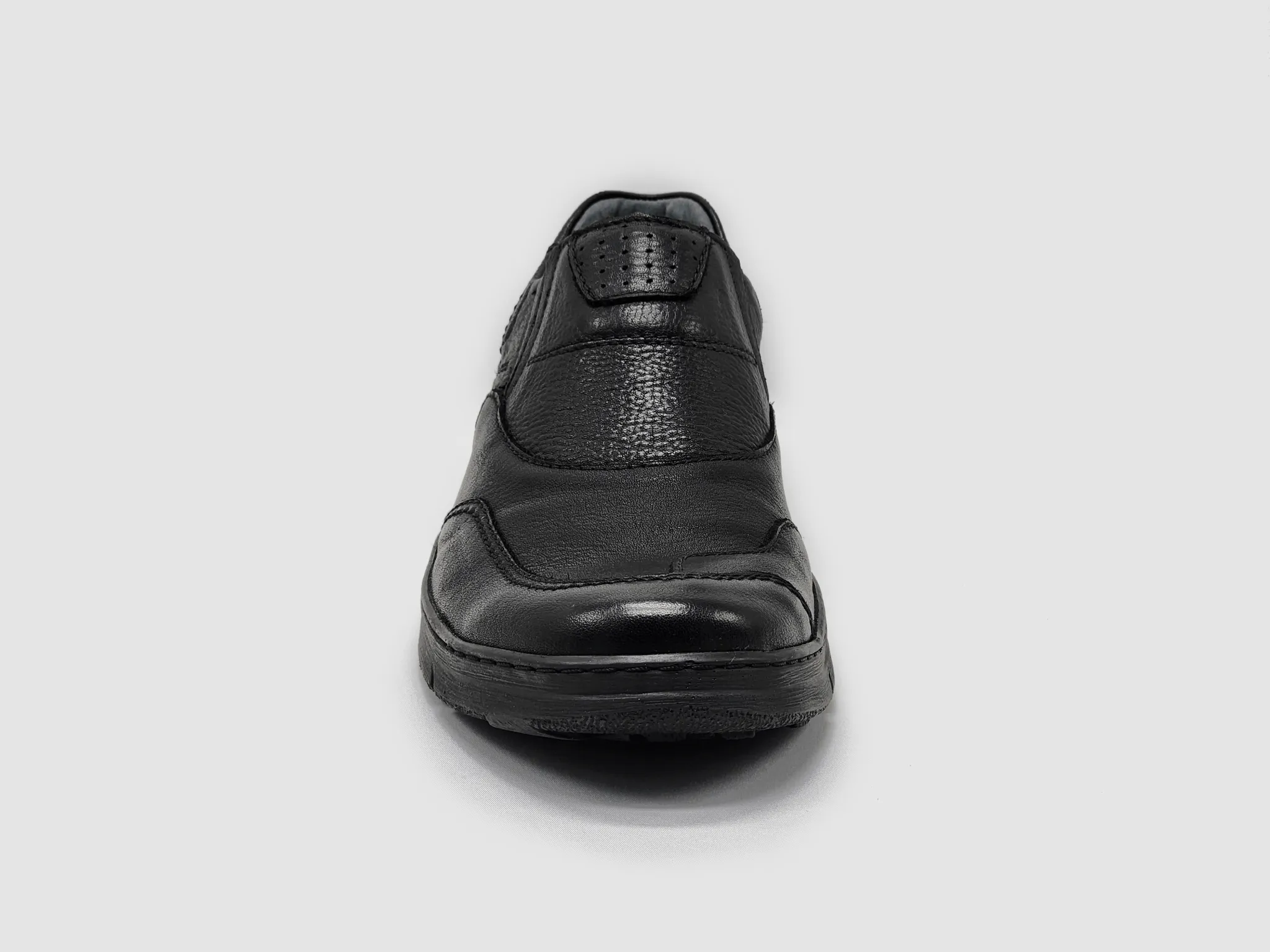Men's Everyday Slip-On Leather Shoes - Black