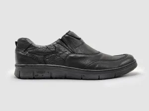 Men's Everyday Slip-On Leather Shoes - Black