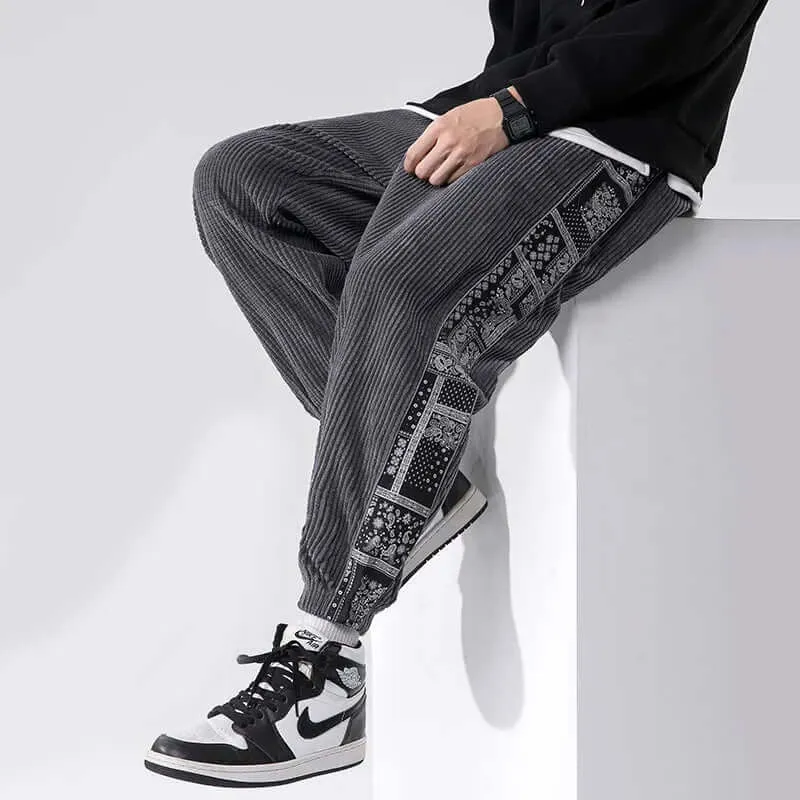 Men's Relaxed Corduroy Trousers: Casual Comfort