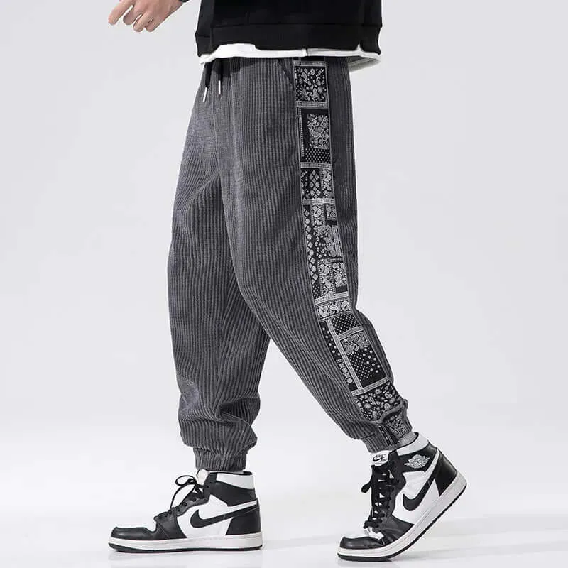 Men's Relaxed Corduroy Trousers: Casual Comfort