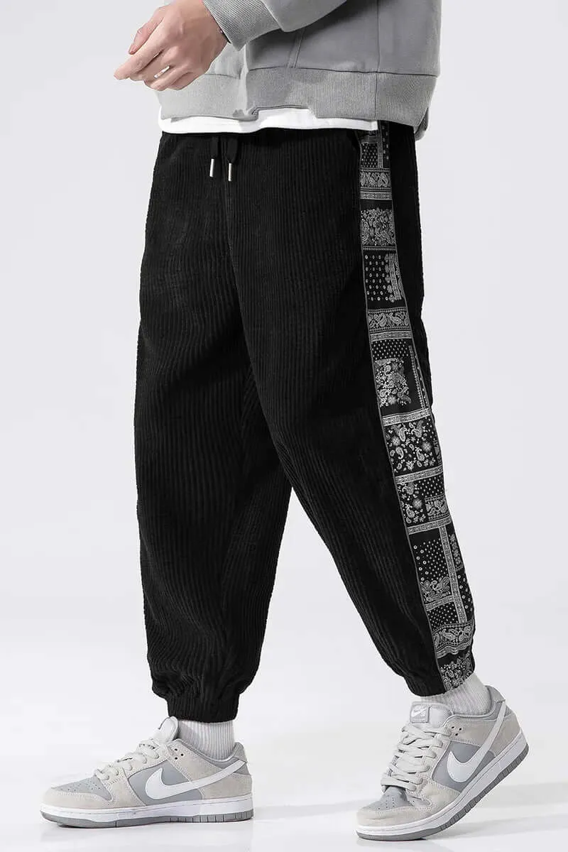 Men's Relaxed Corduroy Trousers: Casual Comfort