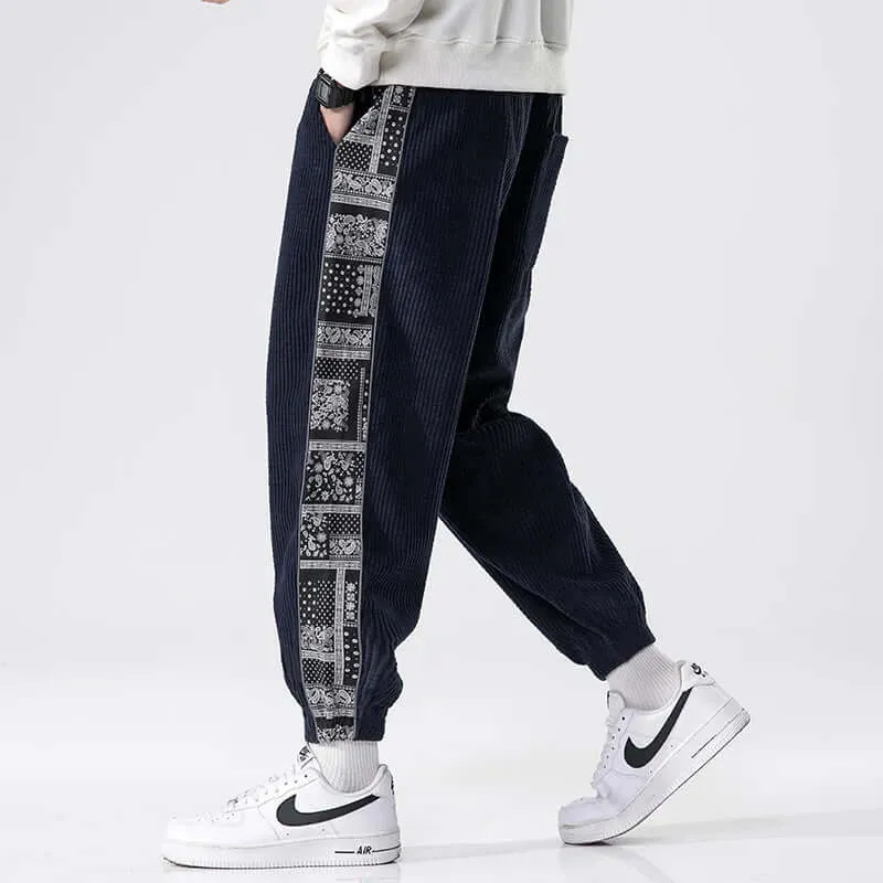 Men's Relaxed Corduroy Trousers: Casual Comfort