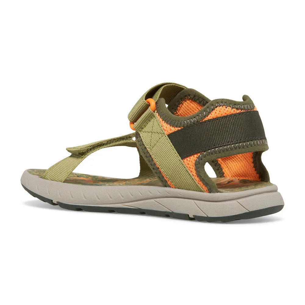 Merrell Kahuna Web 2.0 | Olive/Orange Kids Water Sandals