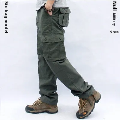 Multi-Pocket Work Pants