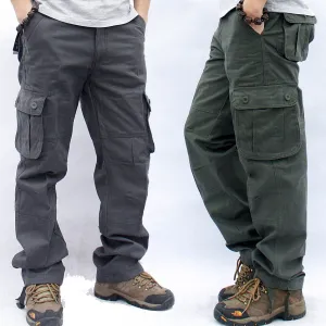 Multi-Pocket Work Pants