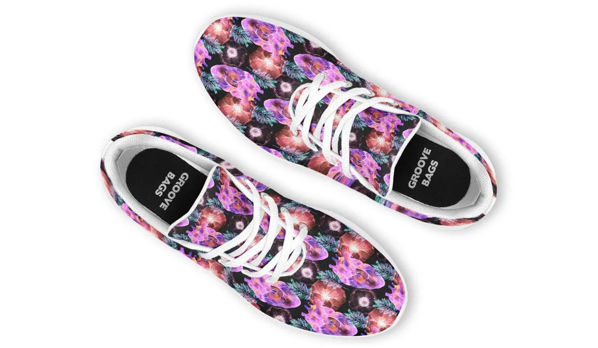 Neon Heart Sneakers