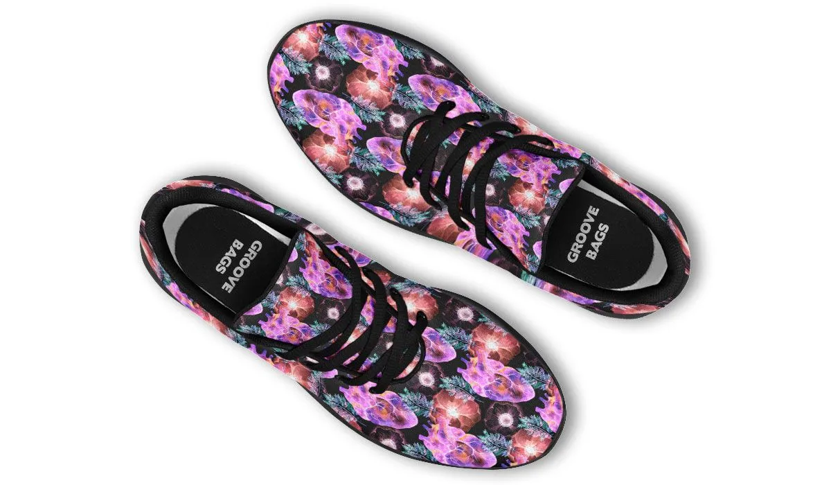 Neon Heart Sneakers