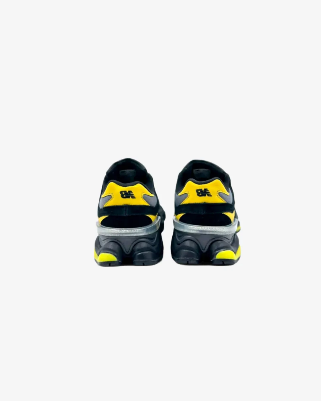 New Balance 9060 Suede 'Yellow Black' Sneakers