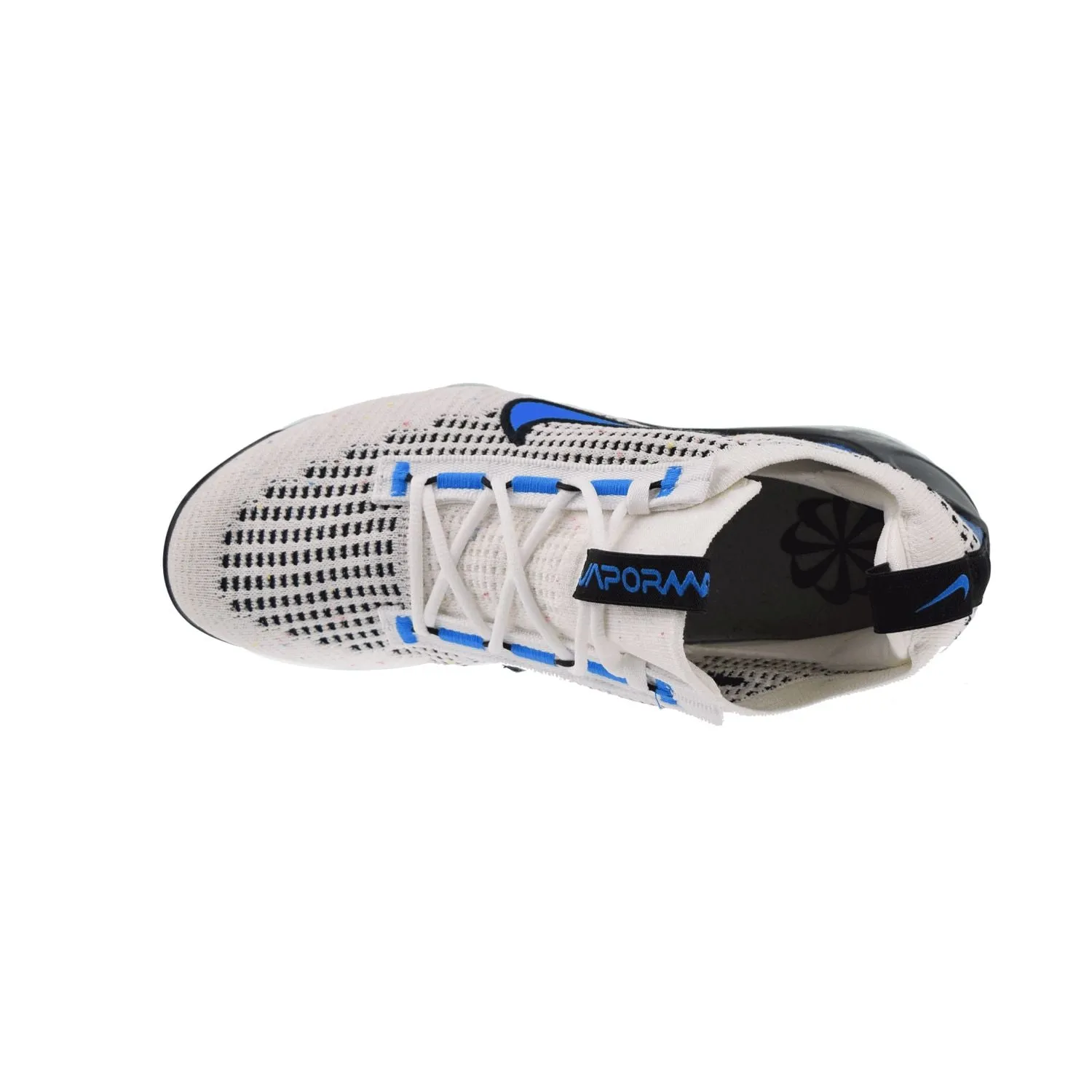 Nike Air VaporMax 2021 FK (GS) Big Kids' Shoes White-Photo Blue-Black