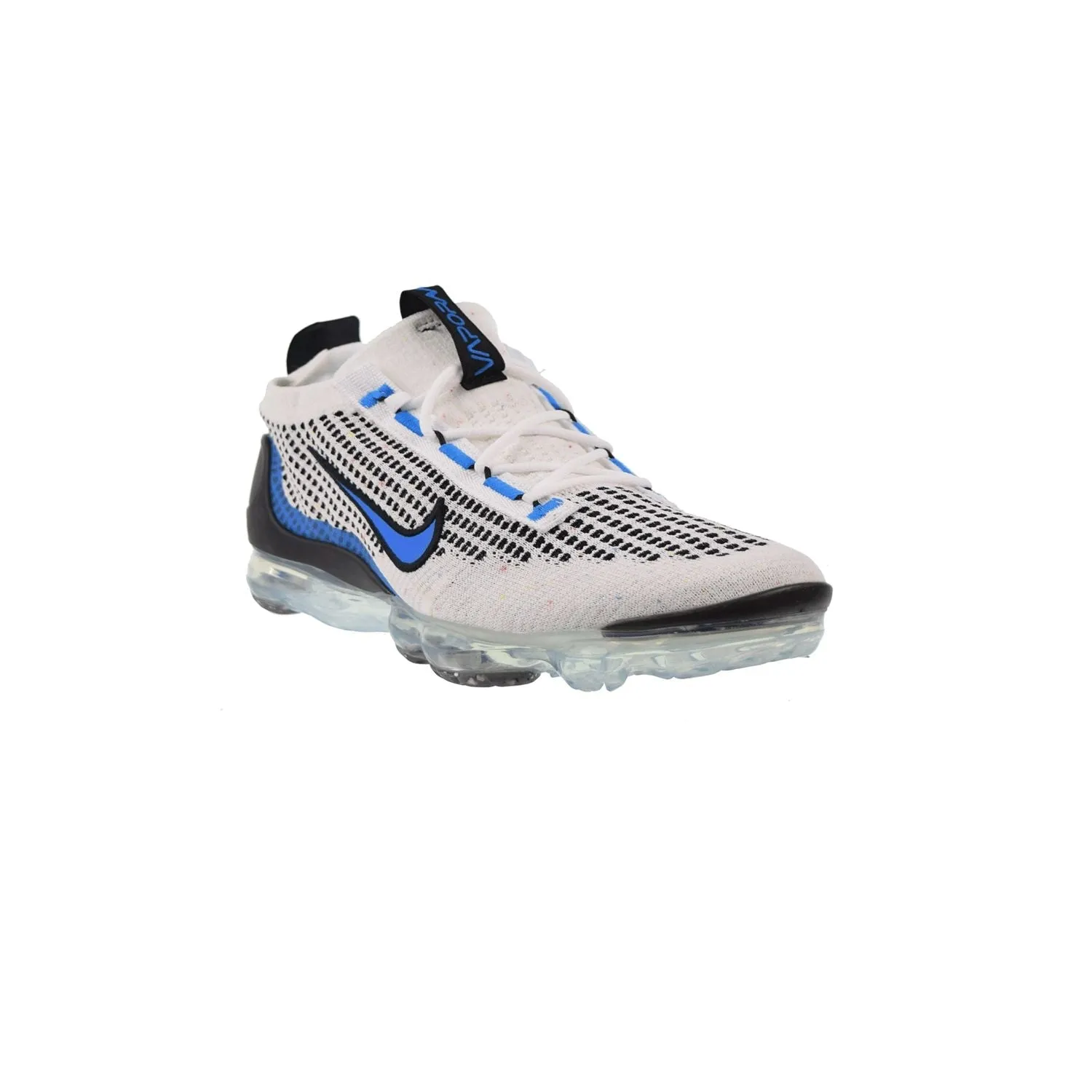 Nike Air VaporMax 2021 FK (GS) Big Kids' Shoes White-Photo Blue-Black