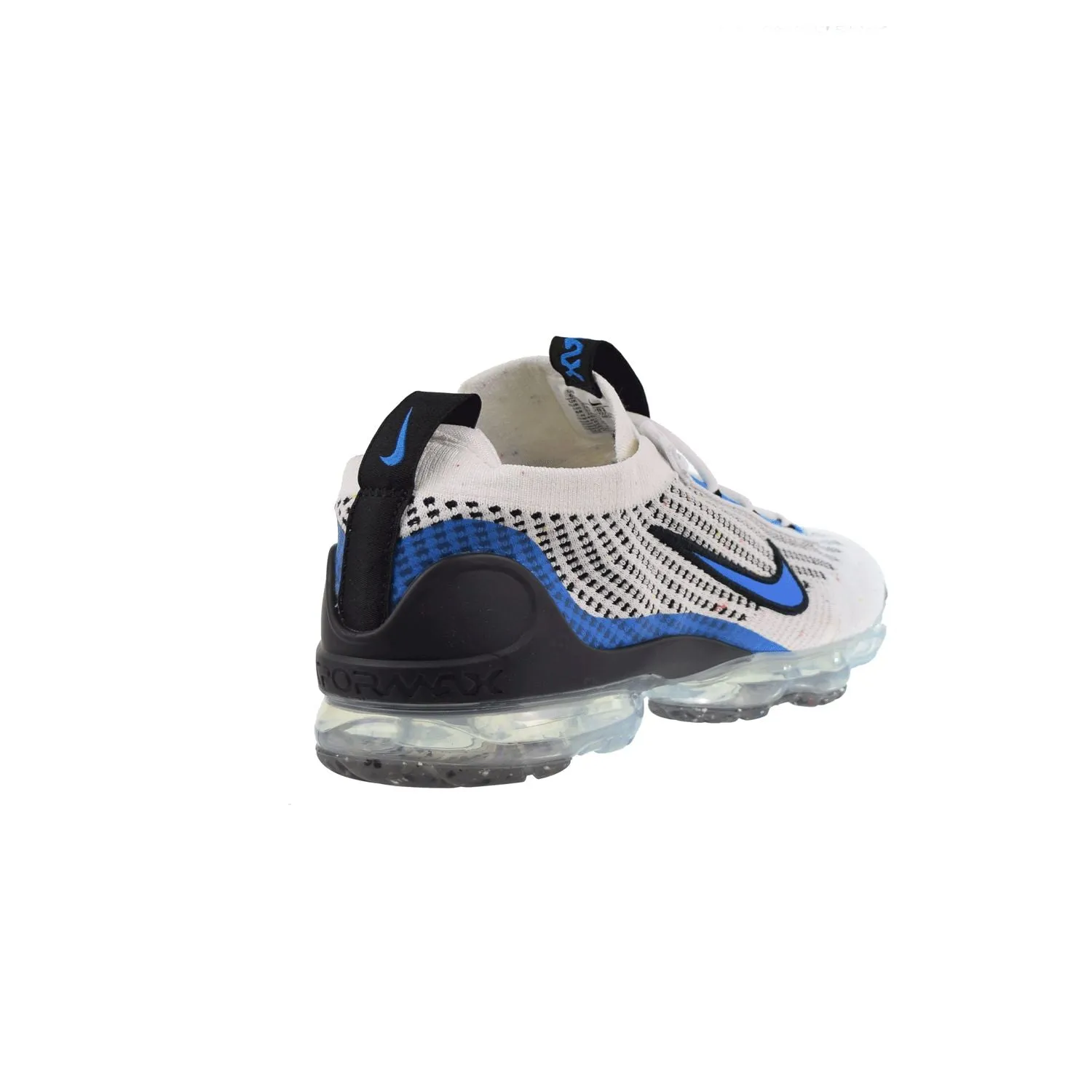 Nike Air VaporMax 2021 FK (GS) Big Kids' Shoes White-Photo Blue-Black