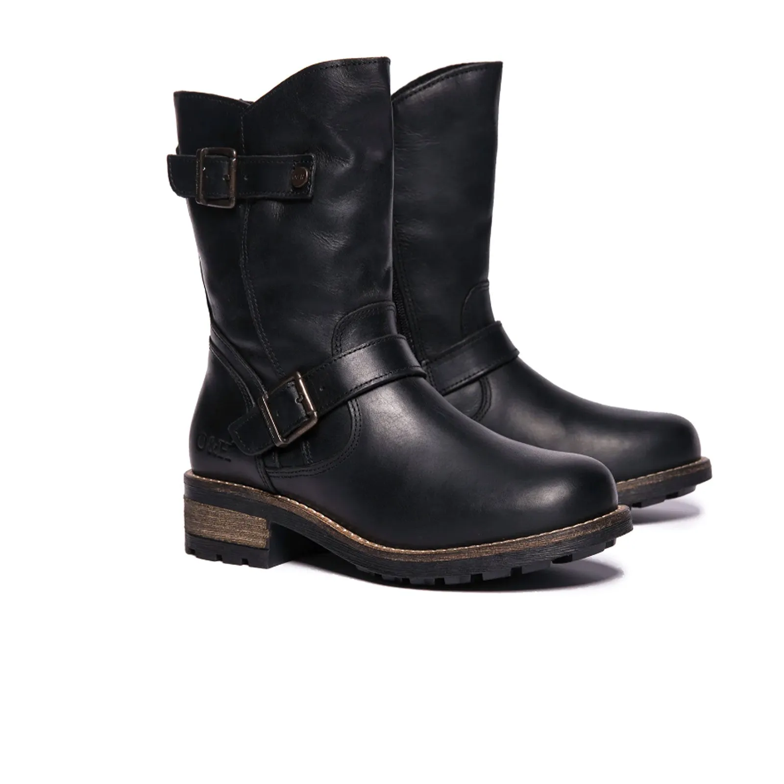 Oak & Hyde Crest Demi Cesar Mid Boot (Women) - Black