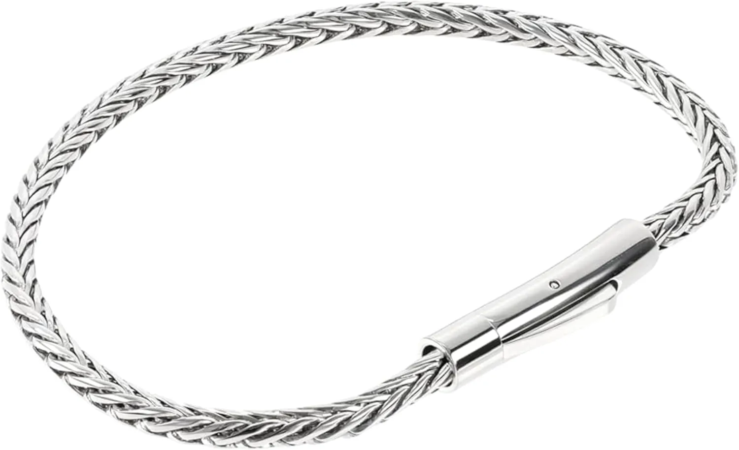 OCTO Bracelet for Men - Mens Chain Bracelet Silver & Stainless Steel Jewelry for Every Occasion - Top Accessories for Men - Waterproof Sweatproof No Tarnish for Everyday