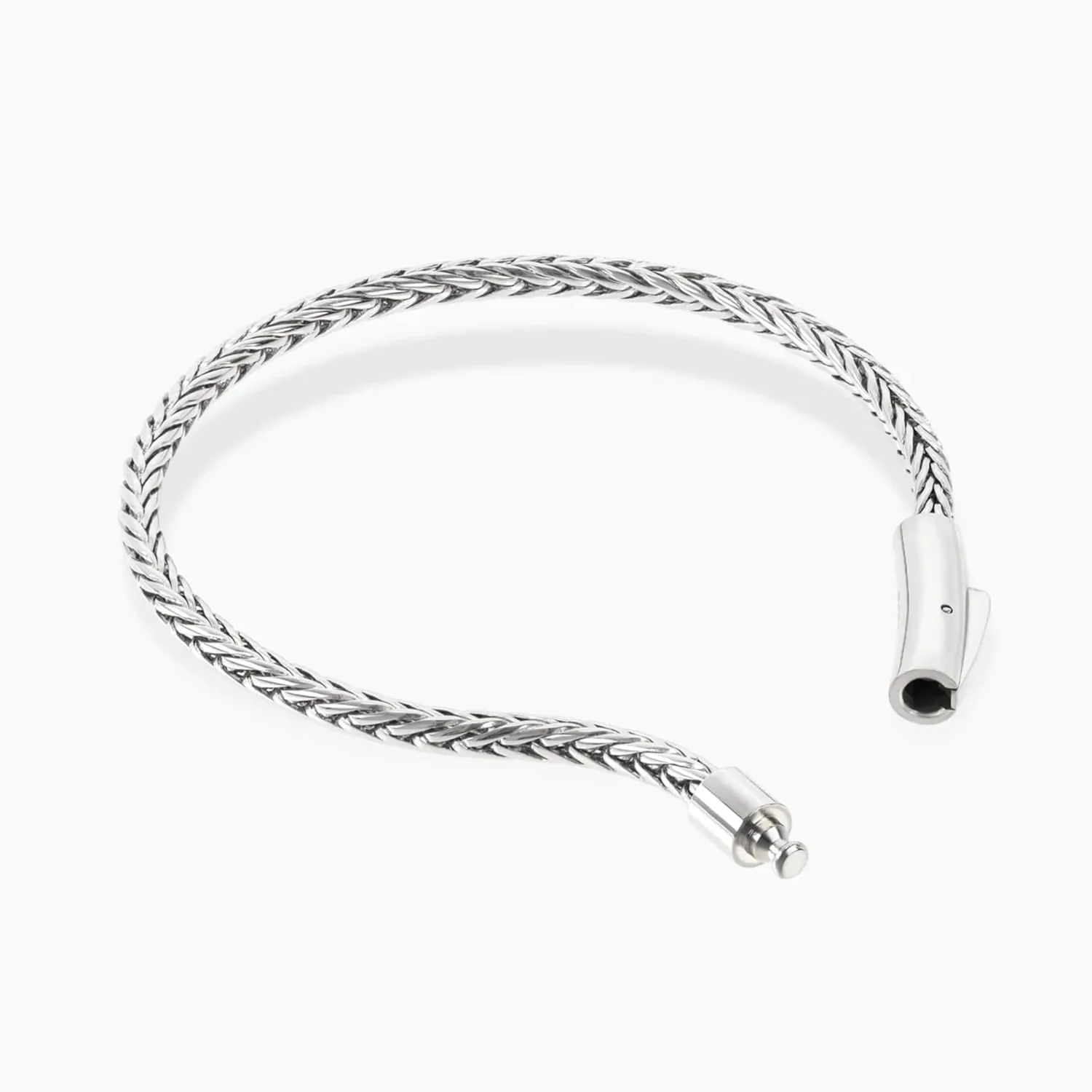 OCTO Bracelet for Men - Mens Chain Bracelet Silver & Stainless Steel Jewelry for Every Occasion - Top Accessories for Men - Waterproof Sweatproof No Tarnish for Everyday