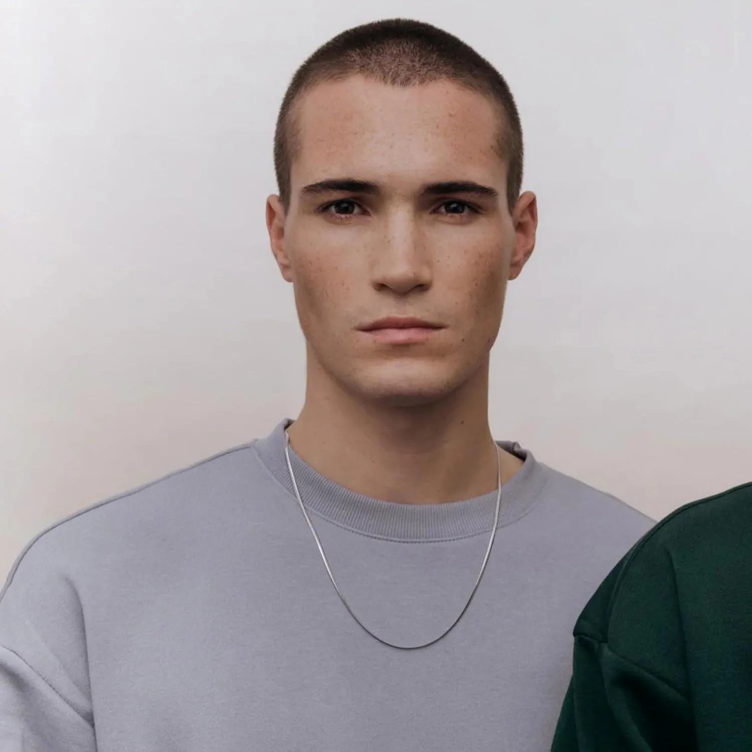 OCTO Necklace for Men Waterproof & Sweatproof Necklaces for Everyday Wear No Tarnish for Everyday