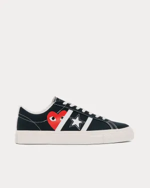 One Star Academy Pro Black / Red Low Top Sneakers