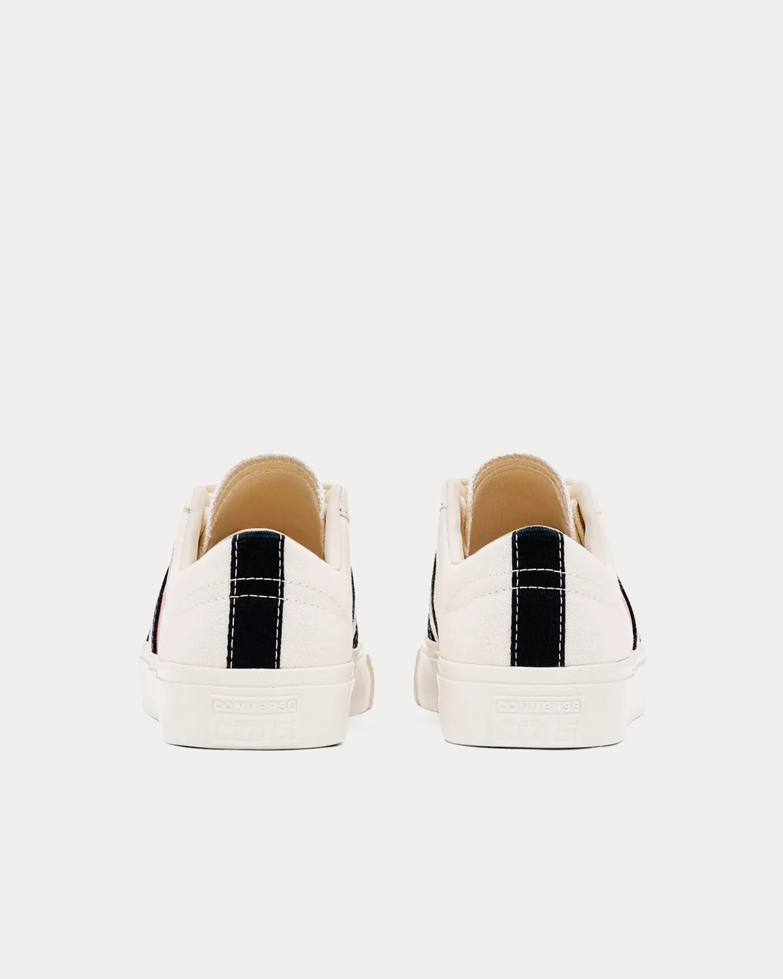 One Star Academy Pro White / Red Low Top Sneakers