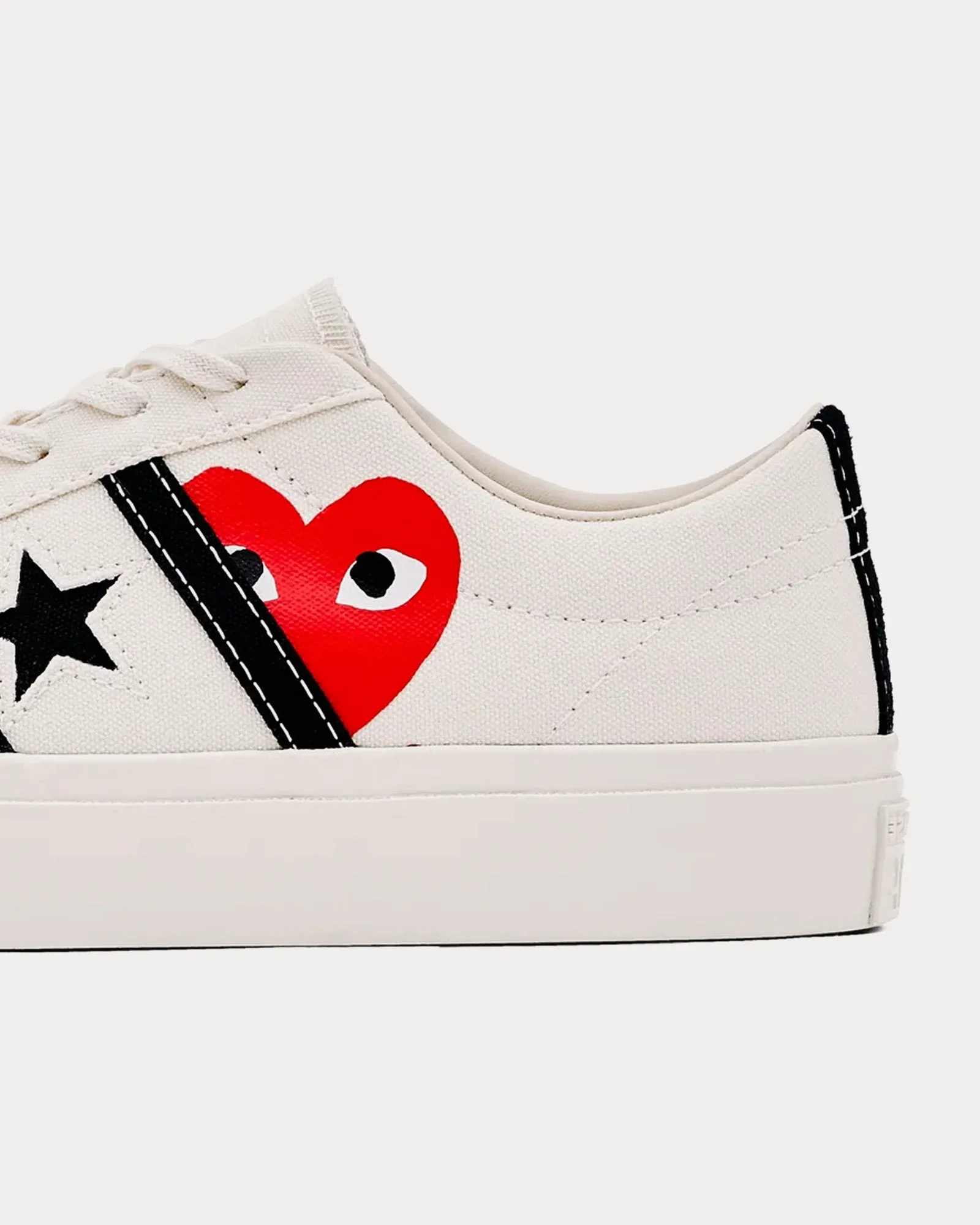 One Star Academy Pro White / Red Low Top Sneakers