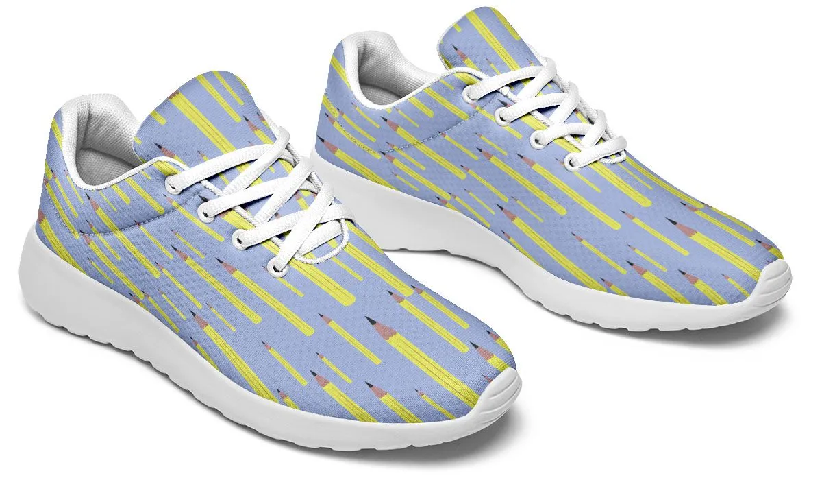 Pencil Pattern Sneakers