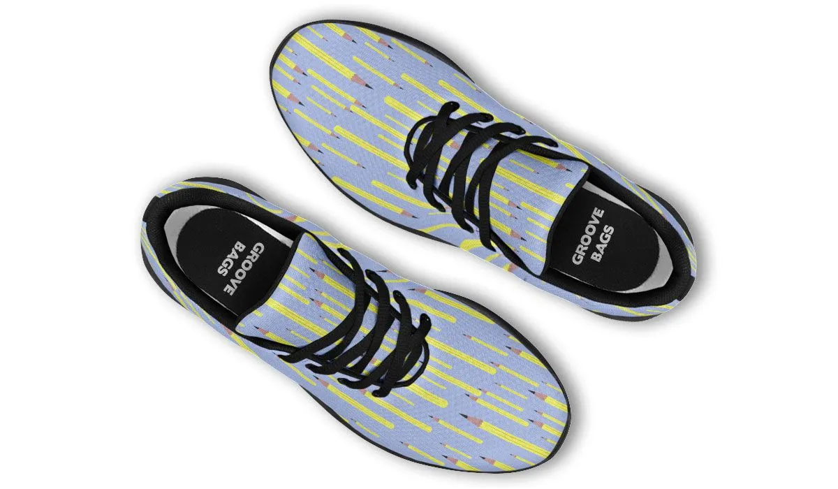 Pencil Pattern Sneakers